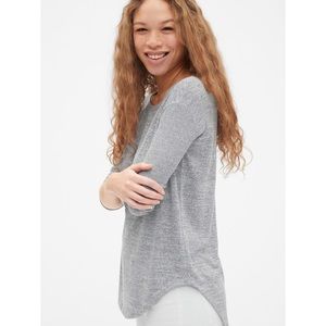Gray space dye soft spuntunic XL